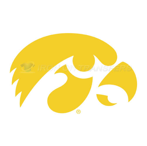 Iowa Hawkeyes Iron-on Stickers (Heat Transfers)NO.4650